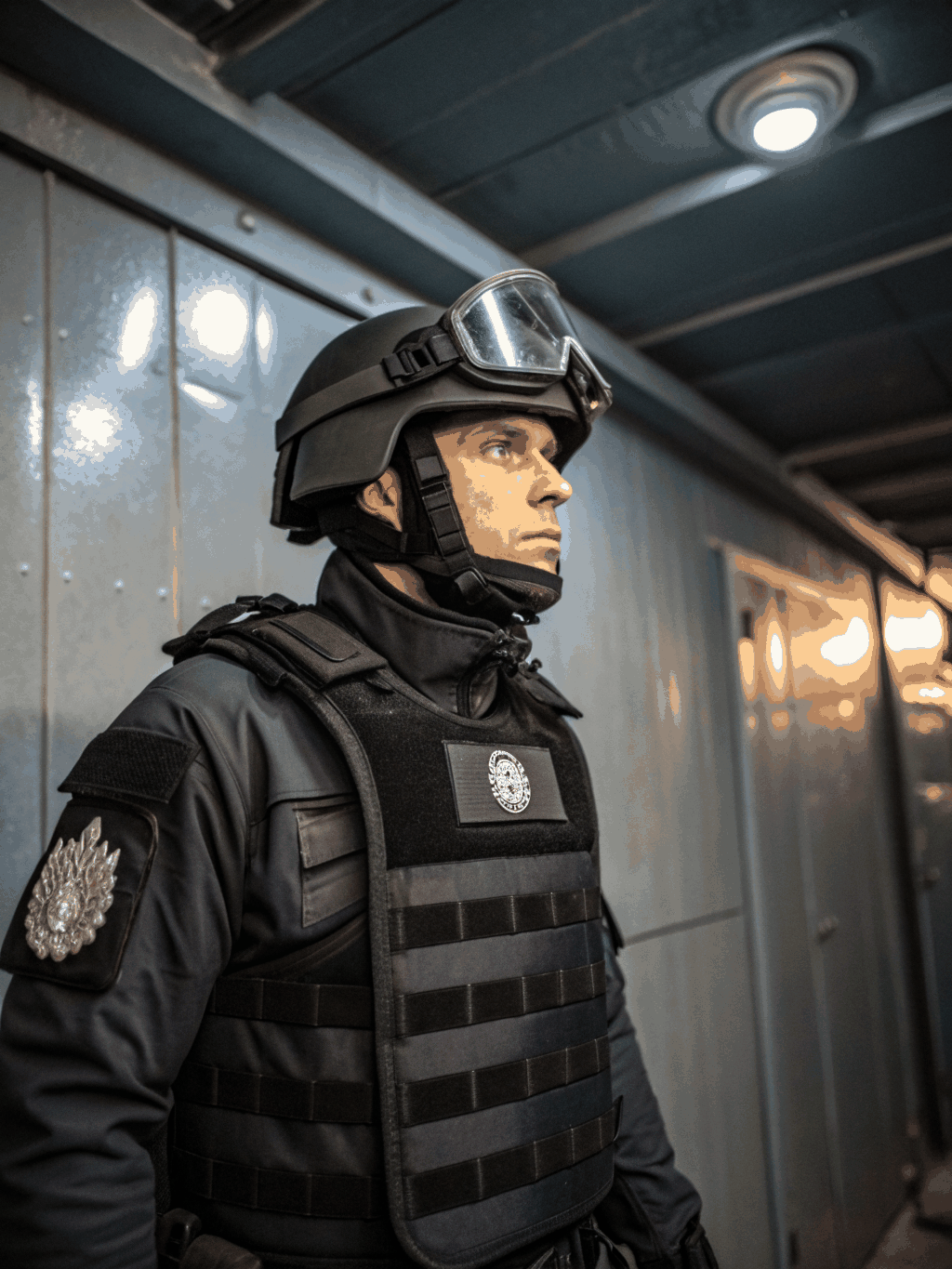 Instructor Kurt Dye in tactical gear