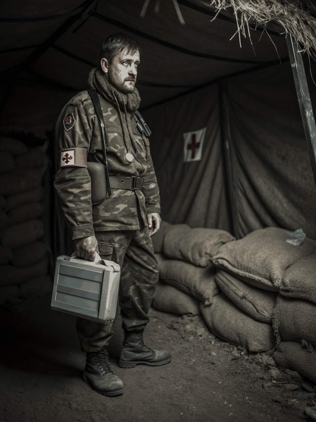 Instructor Tactical Medical Lead in tactical gear